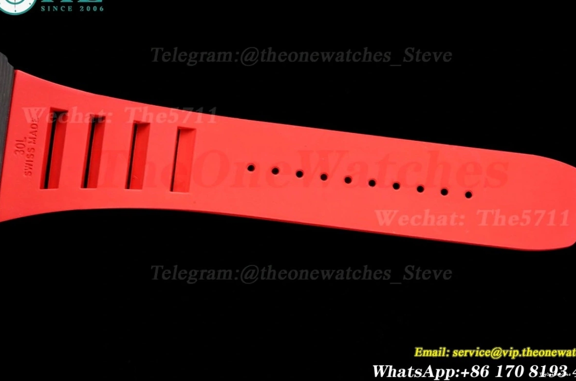 White Sonic Carbon RU Clone RMUL2 RM035 Red 0202